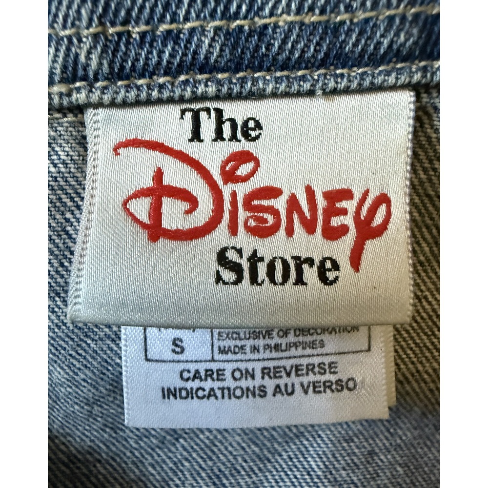 THE DISNEY STORE - Men's‎ Mickey Goofy Donald Denim Jacket - Small (Fits Bigger) - Picture 7 of 8